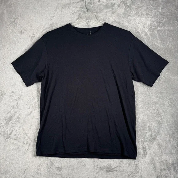 Everlane Premium-Weight Relaxed Crew Black T-Shirt Men's M NWT Clean‎ Luxury - Picture 2 of 10